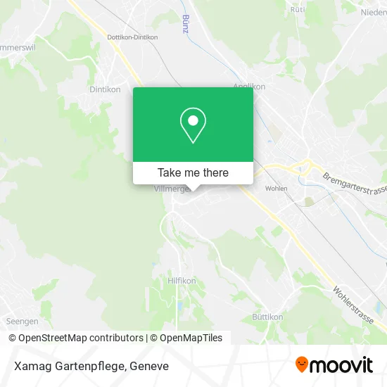 Xamag Gartenpflege map