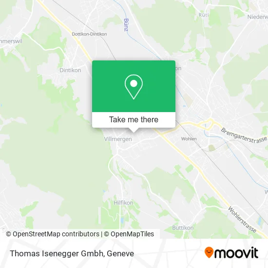 Thomas Isenegger Gmbh map