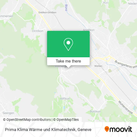 Prima Klima Wärme und Klimatechnik map