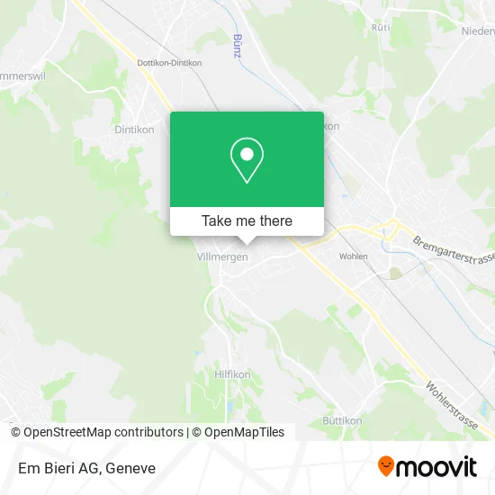 Em Bieri AG map