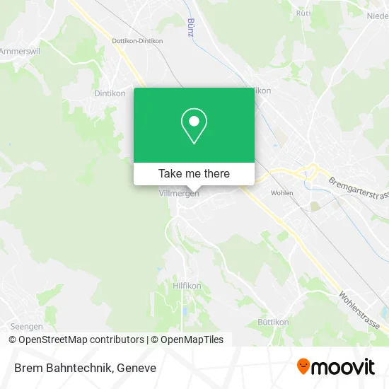 Brem Bahntechnik map