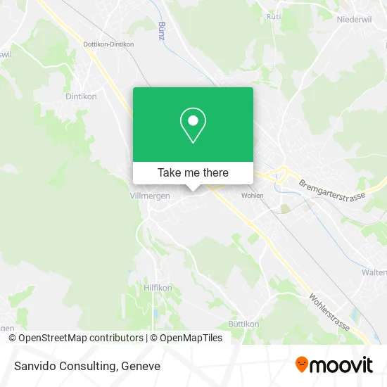 Sanvido Consulting map