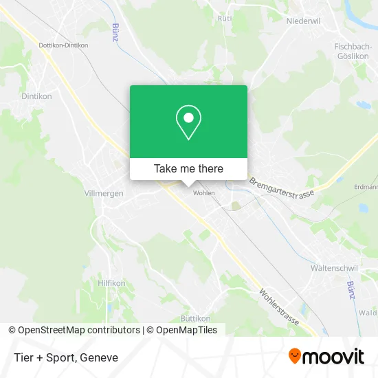 Tier + Sport map