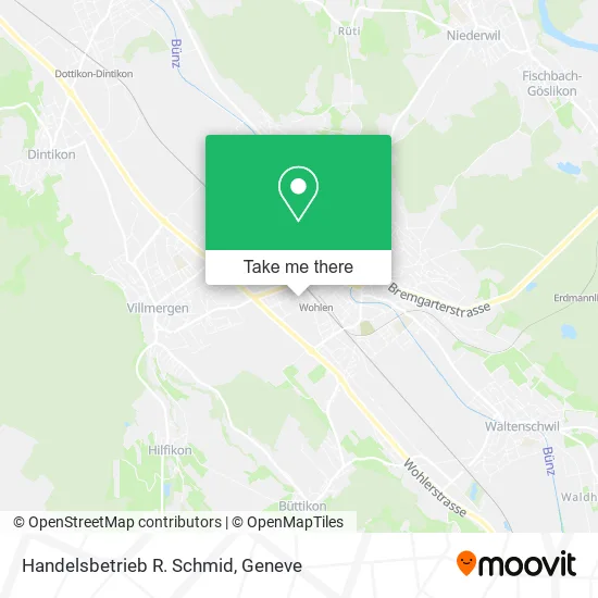 Handelsbetrieb R. Schmid map