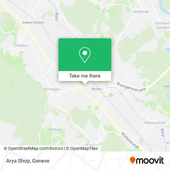 Arya Shop map