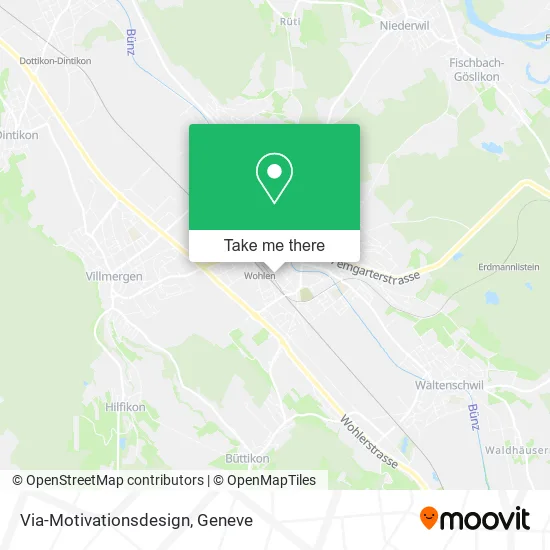 Via-Motivationsdesign map