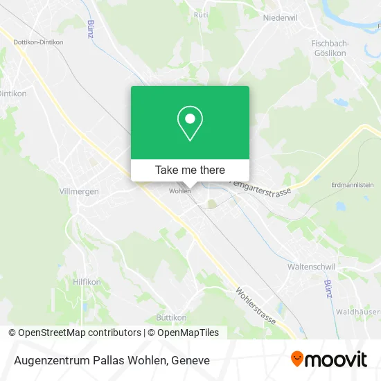 Augenzentrum Pallas Wohlen map