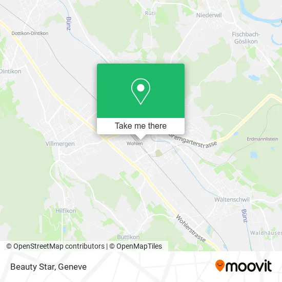 Beauty Star map