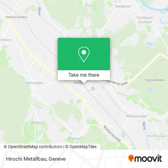 Hirschi Metallbau map