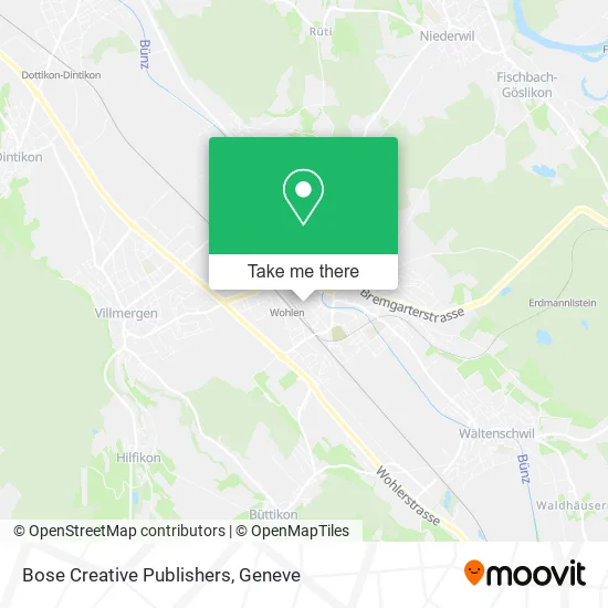 Bose Creative Publishers map