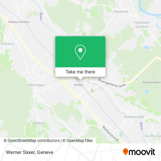 Werner Saxer map