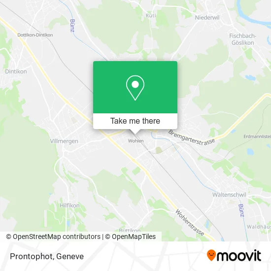 Prontophot map