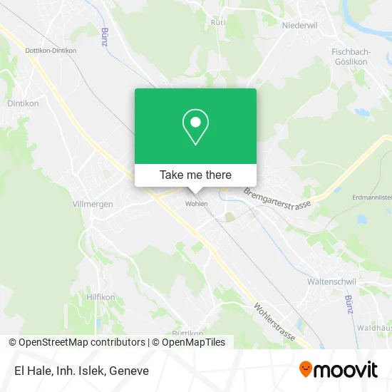 El Hale, Inh. Islek map