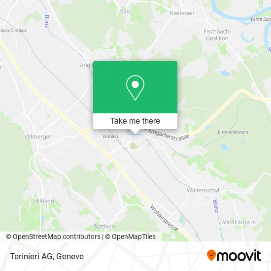 Terinieri AG map