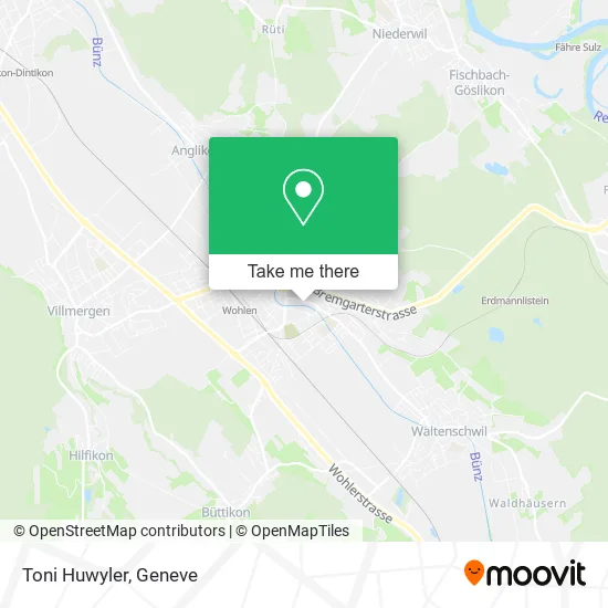 Toni Huwyler map