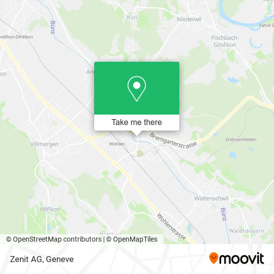Zenit AG map
