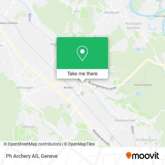 Ph Archery AG map