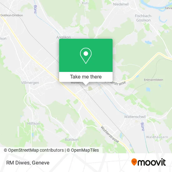 RM Diwes map