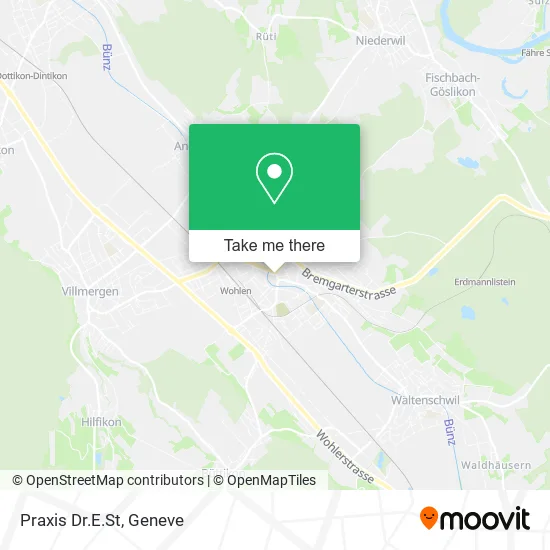 Praxis Dr.E.St map