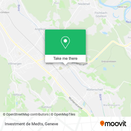 Investment de Medts map