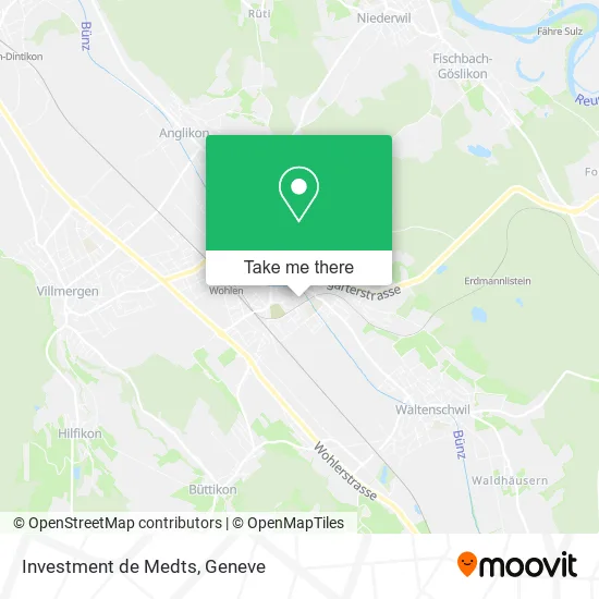 Investment de Medts map