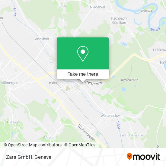 Zara GmbH map