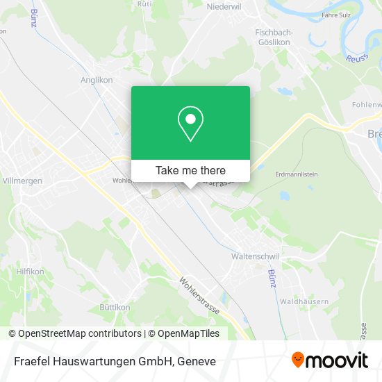 Fraefel Hauswartungen GmbH map