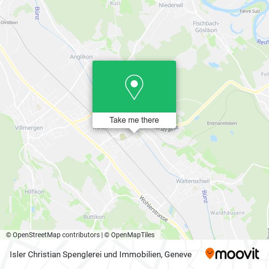 Isler Christian Spenglerei und Immobilien map