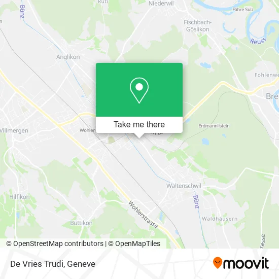 De Vries Trudi map