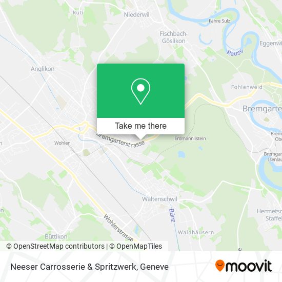 Neeser Carrosserie & Spritzwerk map