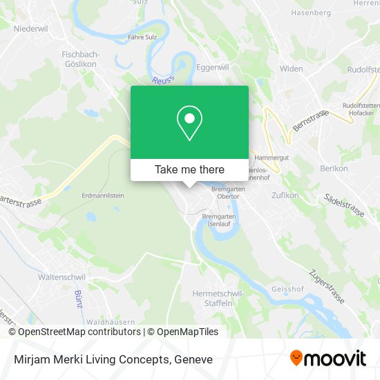 Mirjam Merki Living Concepts map