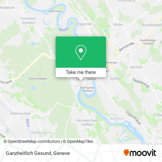 Ganzheitlich Gesund map
