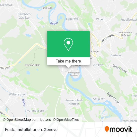 Festa Installationen map