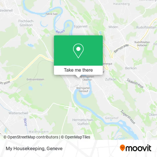 My Housekeeping map