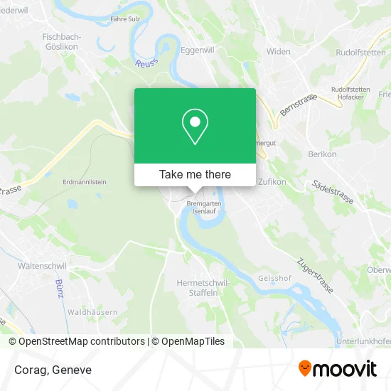 Corag map