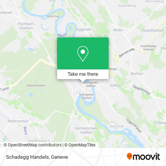 Schadegg Handels map