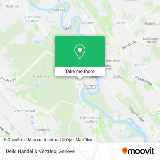 Delic Handel & Vertrieb map