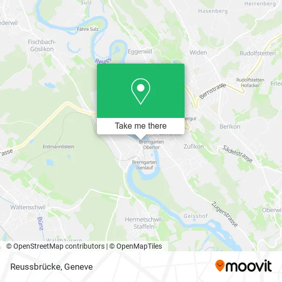 Reussbrücke map