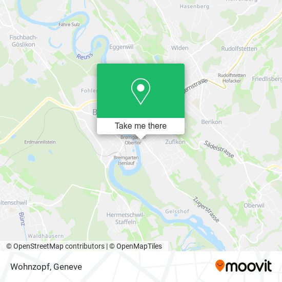 Wohnzopf map