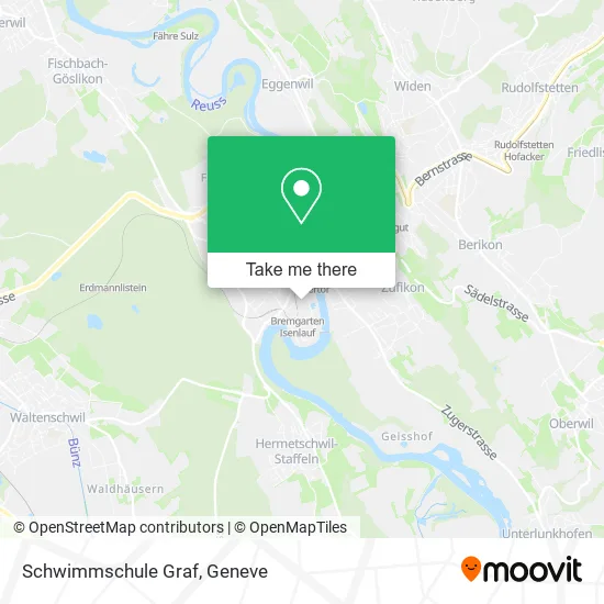 Schwimmschule Graf map