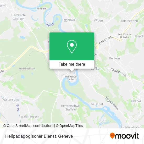 Heilpädagogischer Dienst map