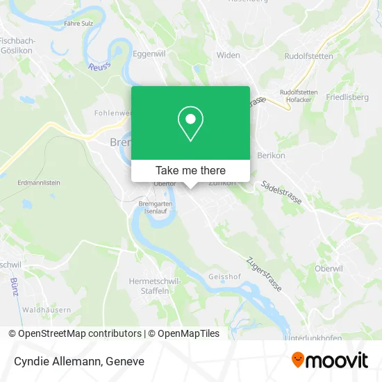 Cyndie Allemann map