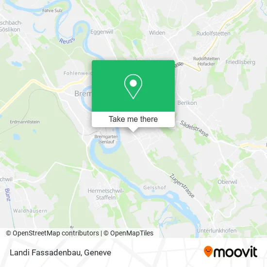 Landi Fassadenbau map