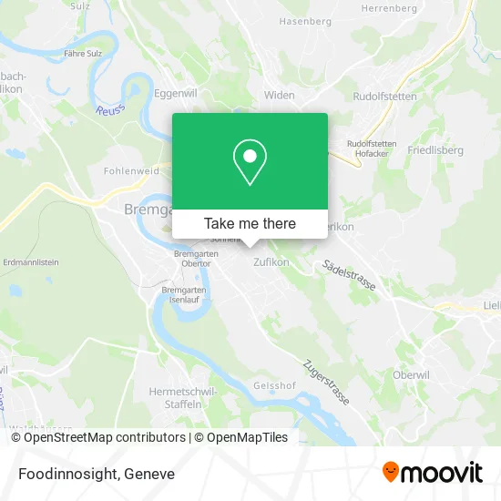 Foodinnosight map