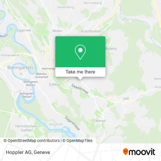 Hoppler AG map