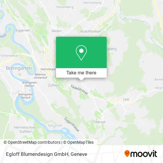 Egloff Blumendesign GmbH map