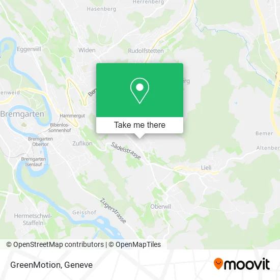 GreenMotion map