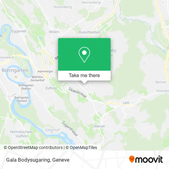 Gala Bodysugaring map