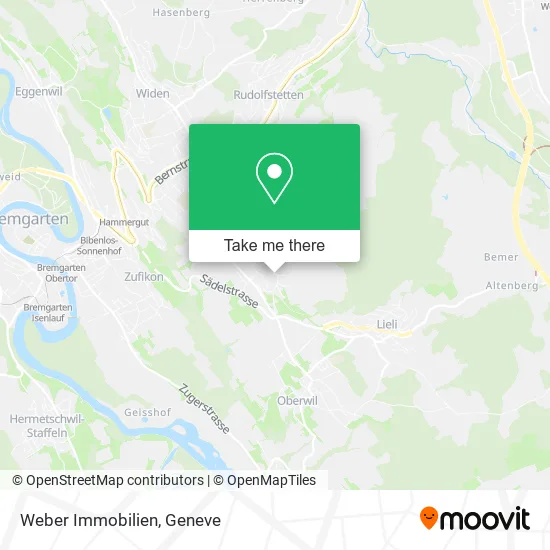 Weber Immobilien map