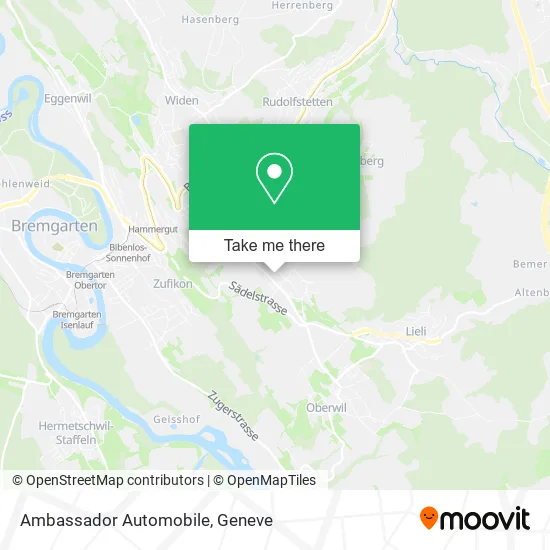 Ambassador Automobile map